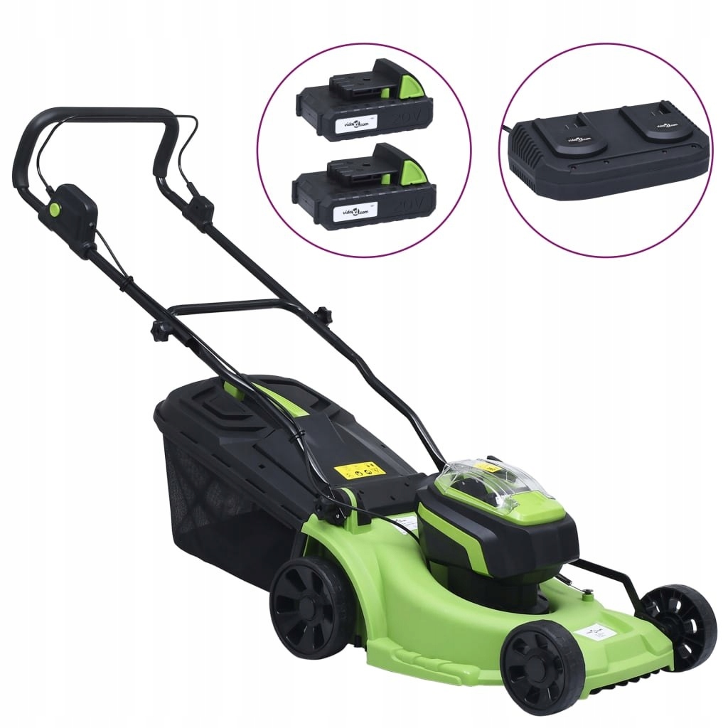 STYLOWE MEBLE KOSIARKA BEZPRZEWODOWA Z 2 AKUMULATORAMI 20V 2000 MAH, LI-ION