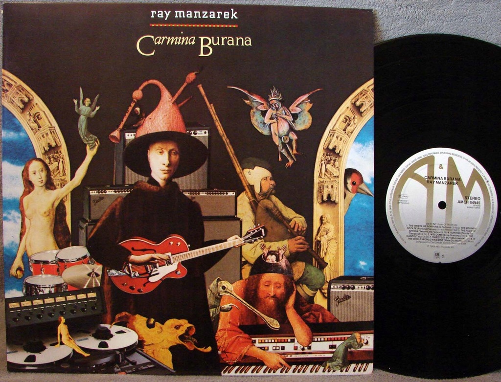 Ray Manzarek, Carmina Burana, The Doors, 1983 mint