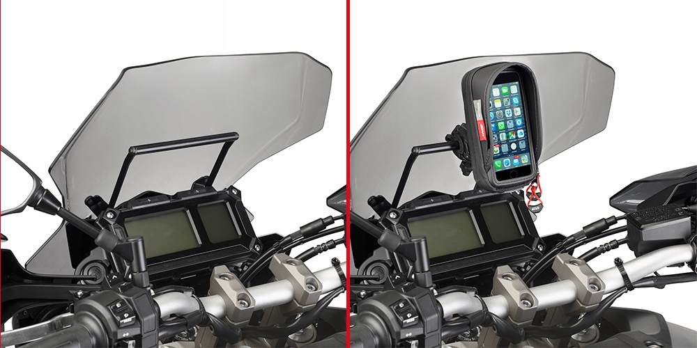 Poprzeczka Do Montażu Telefonu / GPS GIVI FB2122 Do YAMAHA MT-09 Tracer