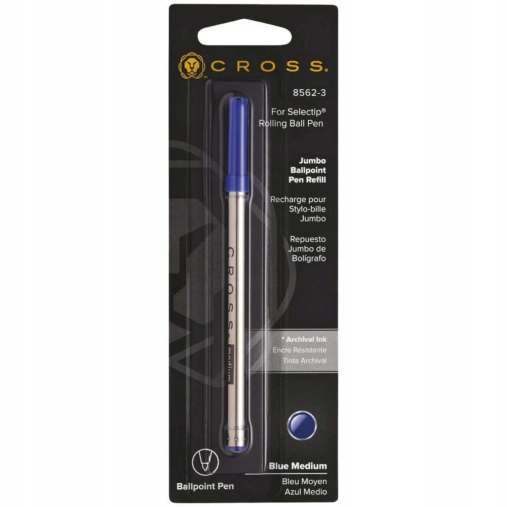 Wkład do długopisu Cross Jumbo niebieski Medium