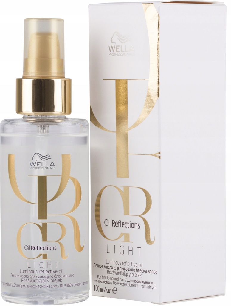 WELLA OIL REFLECTIONS LIGHT LUMINOUS OLEJEK 100