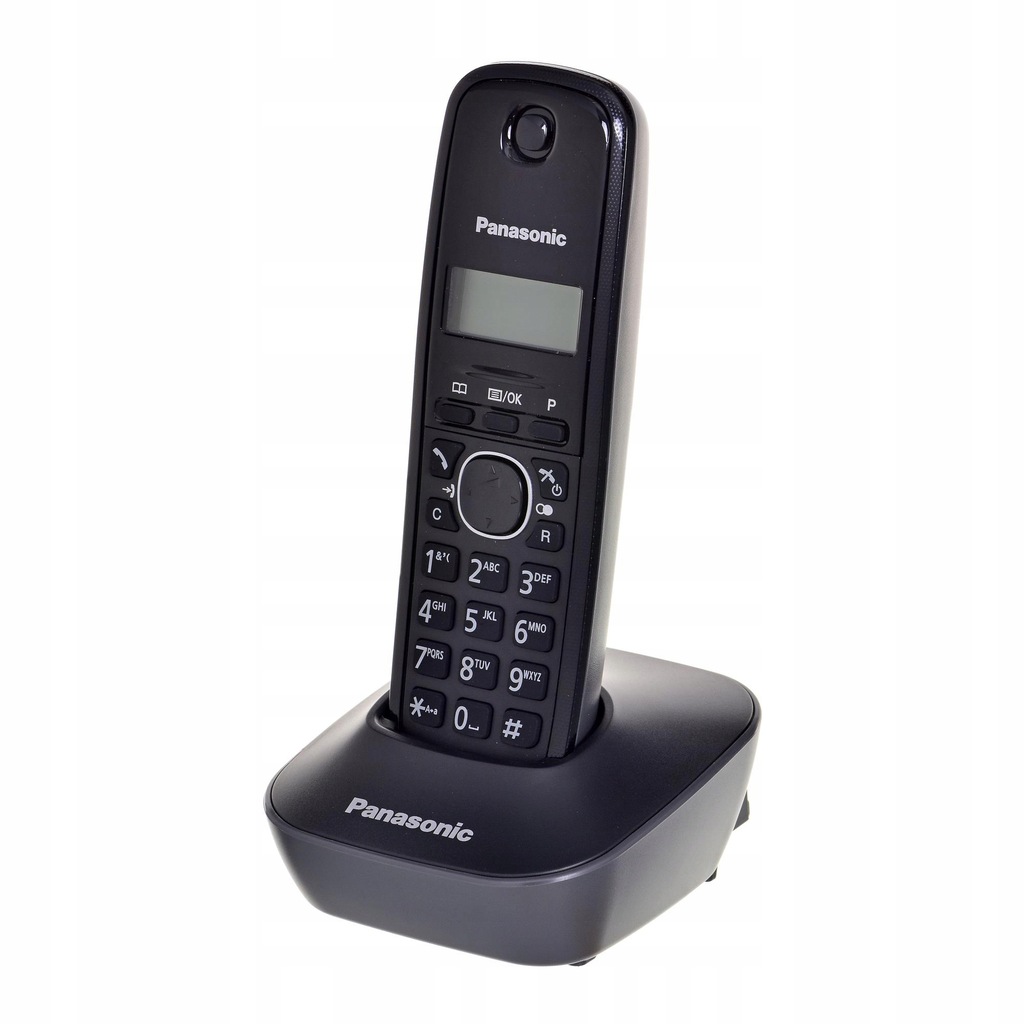 Telefon stacjonarny Panasonic KX-TG1611PDH czarny