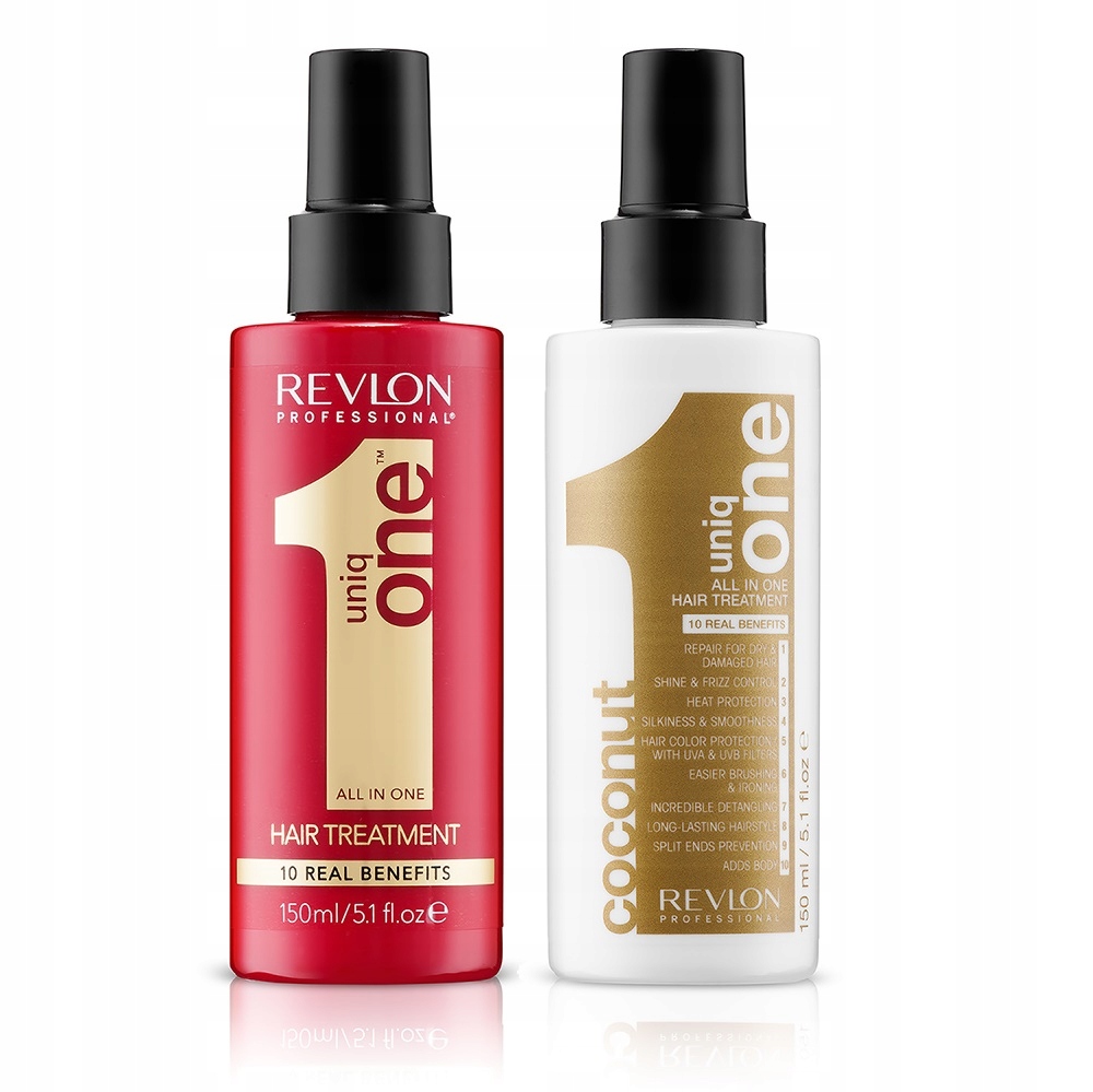 REVLON UNIQ ONE ZESTAW KURACJA 10W1 KOKOS ODŻYWKA