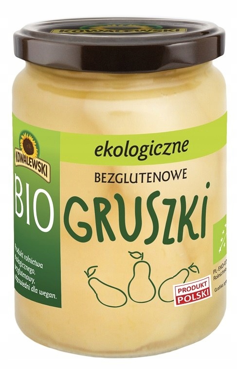 GRUSZKI MARYNOWANE BEZGLUTENOWE BIO 500 g (300 g)