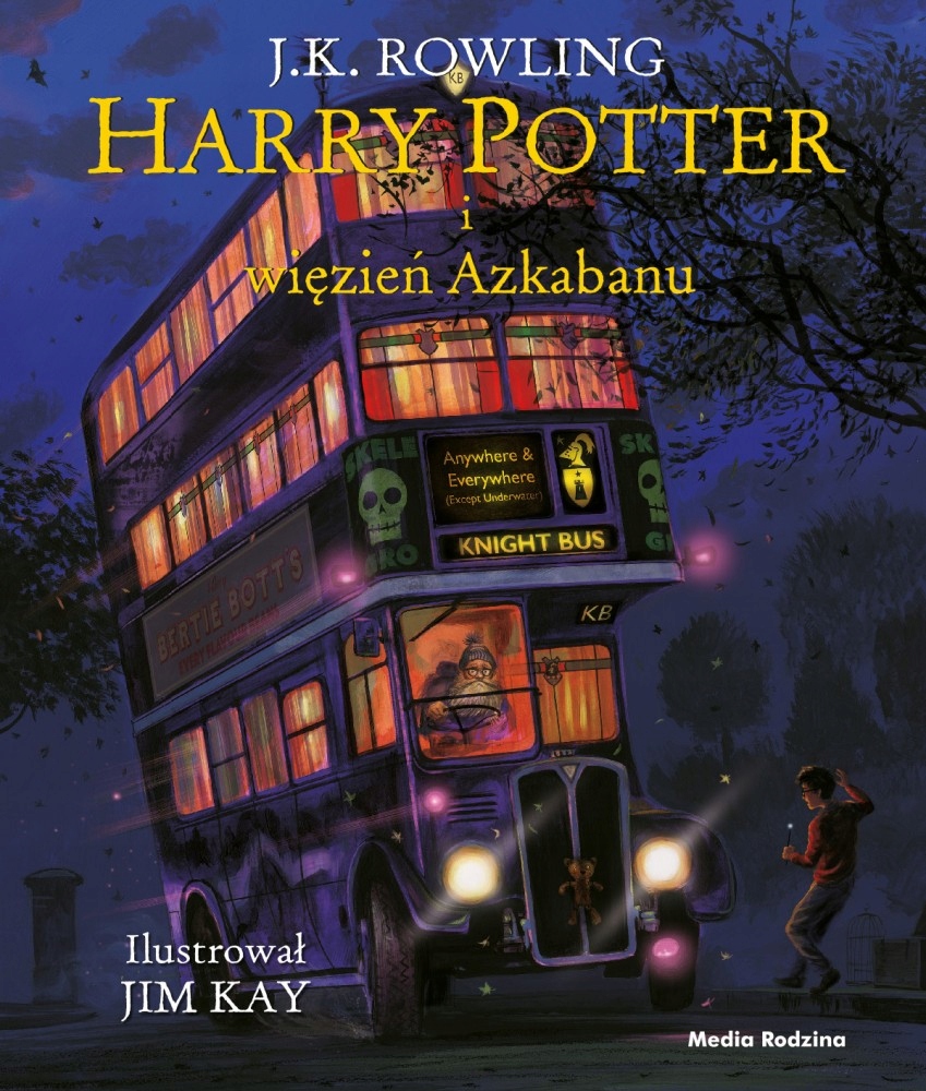 Harry Potter i więzień Azkabanu ilustrowany J.K. Rowling