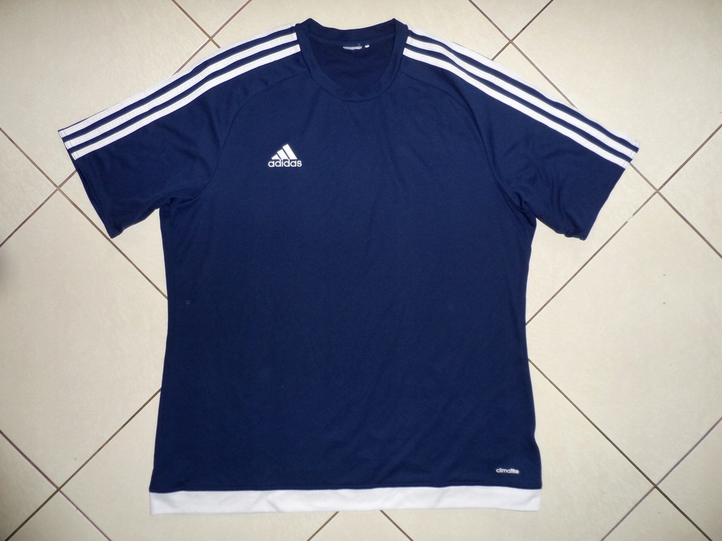 ADIDAS CLIMALITE jak NOWA GRANATOWA KOSZULKA r XL 10948402730 oficjalne archiwum Allegro