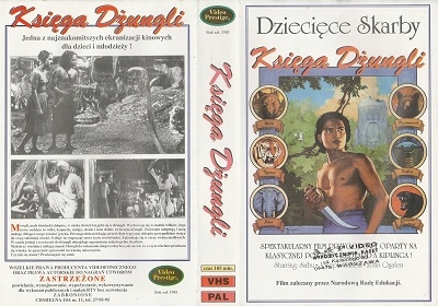 KSIĘGA DŻUNGLI _ VIDEO PRESTIGE [VHS]