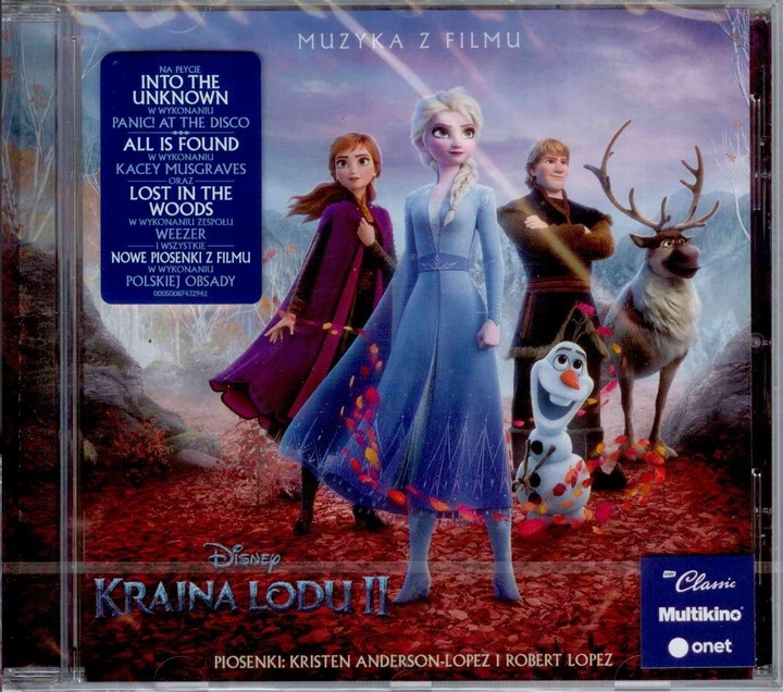 Купить FROZEN 2 [CD] Музыка из фильма САУНДТРЕК: отзывы, фото, характеристики в интерне-магазине Aredi.ru