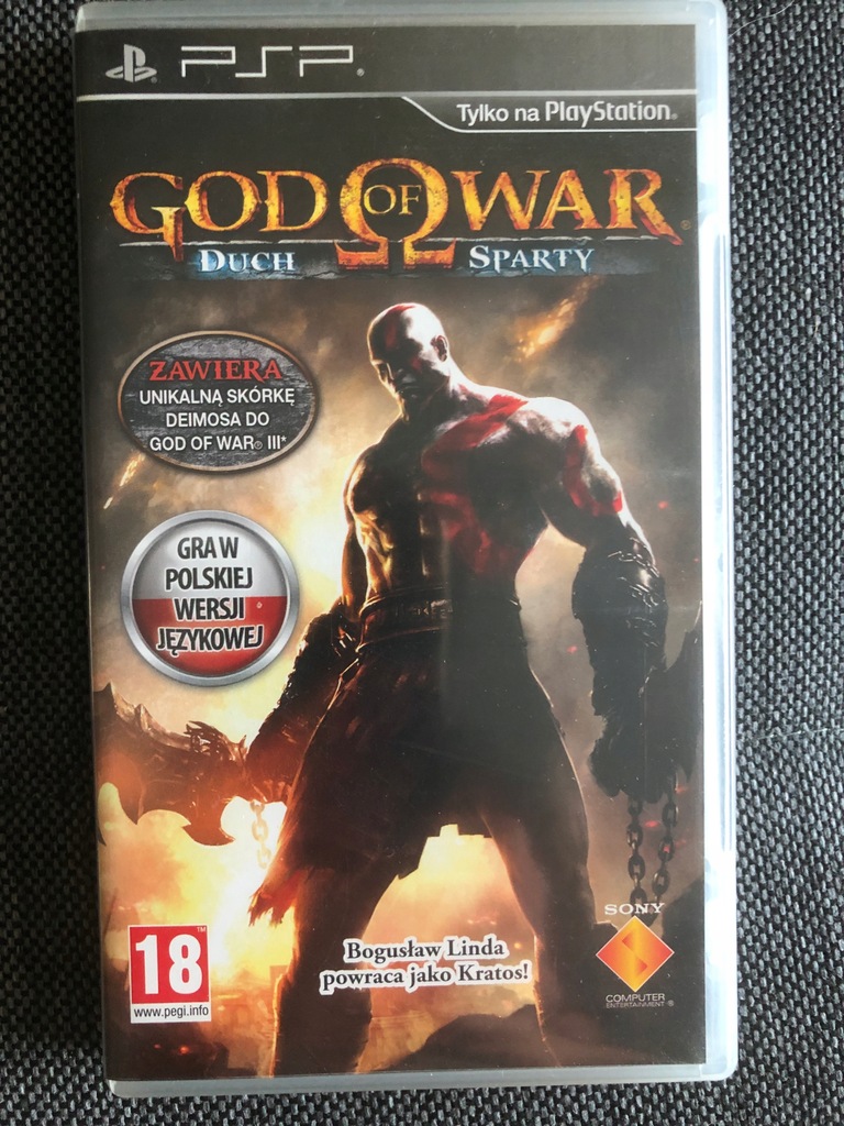 God of War Duch Sparty [PSP]-PL-Ideał!