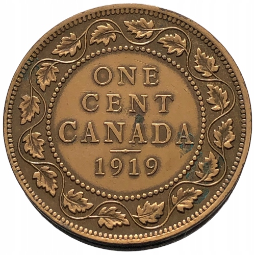53307. Kanada - 1 cent - 1919r.