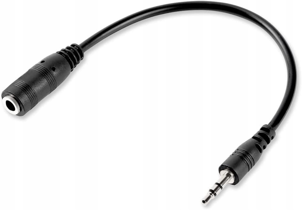 Adapter Mini Jack 3.5 męski -Micro Jack 2.5 żeński - 10755516121 ...