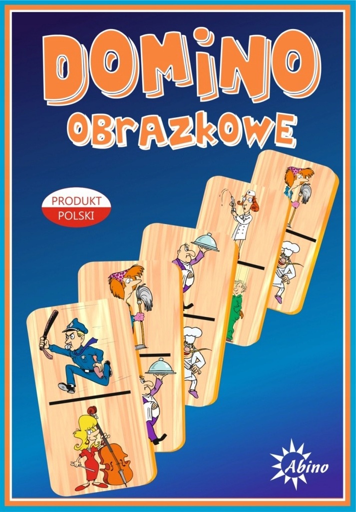 ABINO Gra Domino obrazkowe Zawody