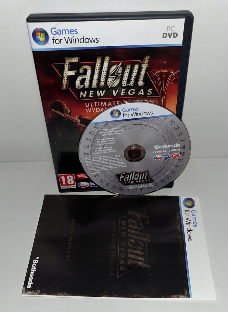 Купить FALLOUT NEW VEGAS COMPLETE EDITION BOX PL - игровая коробка ...