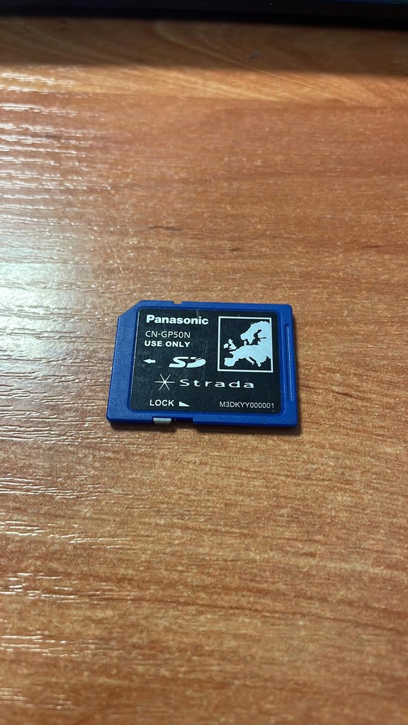 Karta SD Panasonic 2 GB Nawigacja CN-GP50N