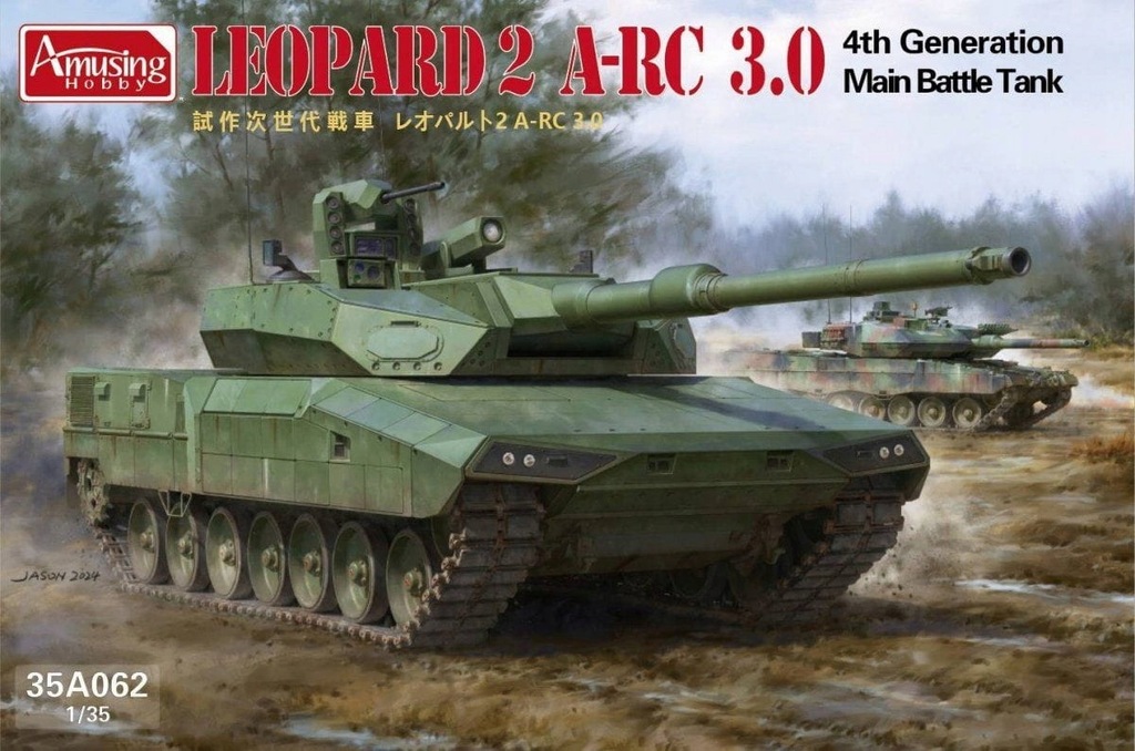 Leopard 2 A-RC 3.0 1:35 Amusing Hobby 35A062