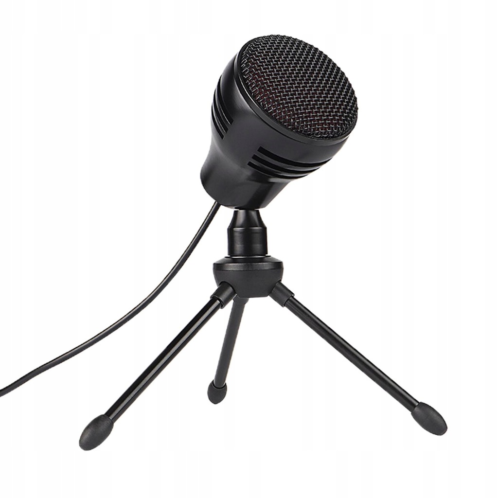 Professional USB Microphone, with Tripod Low Distortion High Sensitivity