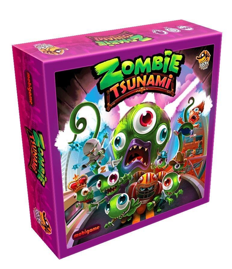 Lucky Duck Games LKY030 Zombie Tsunami The Board Game 