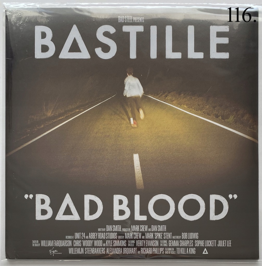 BASTILLE Bad Blood LP winyl NOWY folia