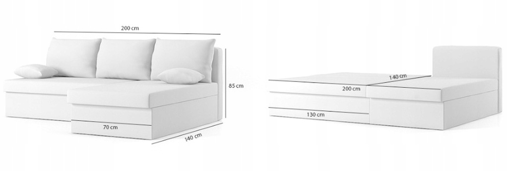 Купить DELI угловой диван, функция SLEEP, кровать РОГОВКА, диван: отзывы, фото, характеристики в интерне-магазине Aredi.ru