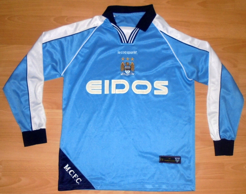 Koszulka Manchester City Le coq sportif L 1999
