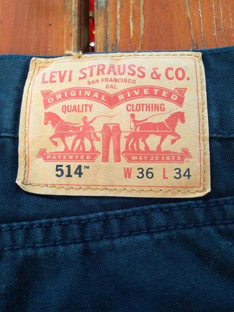 LEVI'S 514 spodnie męskie 36/34