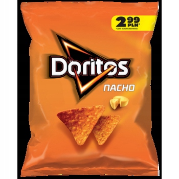 Doritos Nacho Chipsy kukurydziane o smaku serowym 44g