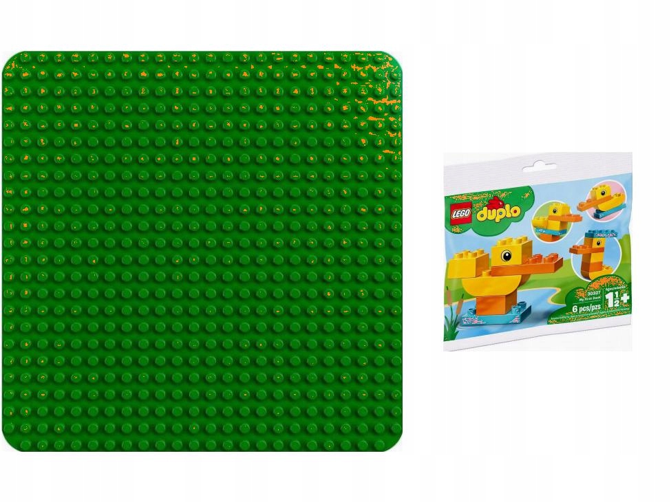 KLOCKI LEGO Duplo 10980 Zielona Płytka Konstrukcyjna + SUPER ZESTAW!