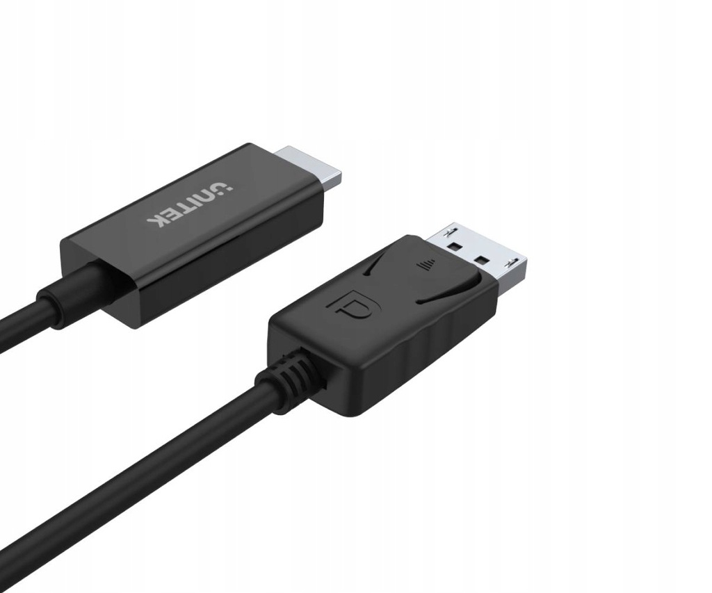 Купить Кабель DisplayPort — HDMI Unitek, 1,8 м, черный: отзывы, фото, характеристики в интерне-магазине Aredi.ru