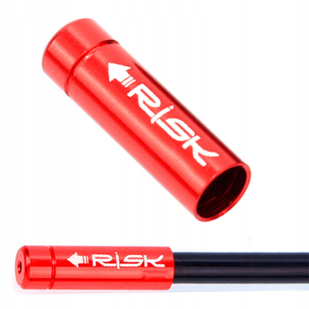 Końcówka pancerza PRZERZUTKI 4 mm JAKOŚĆ CZERWONA