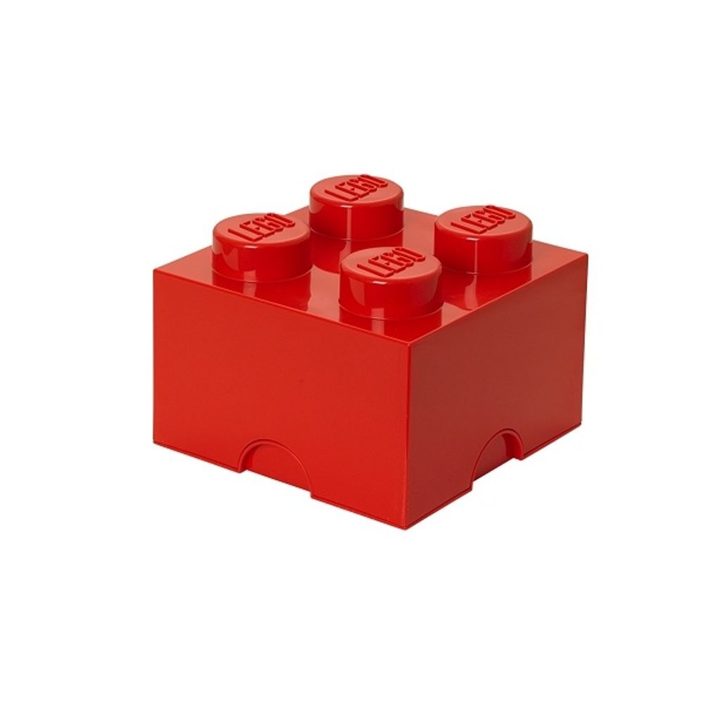 Pojemnik LEGO Storage Brick 4 czerwony