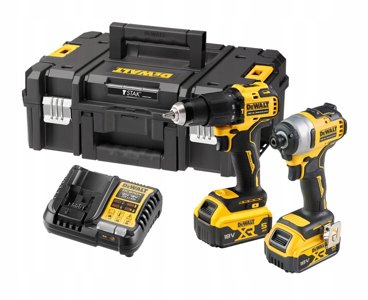 DCK2062P2T zestaw combo 18V DEWALT