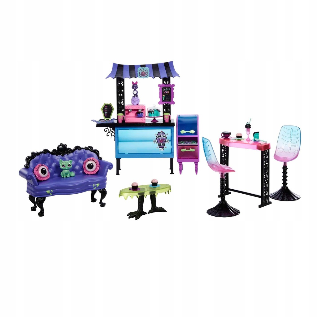 Mattel Monster High Upiorna kawiarnia Zestaw z