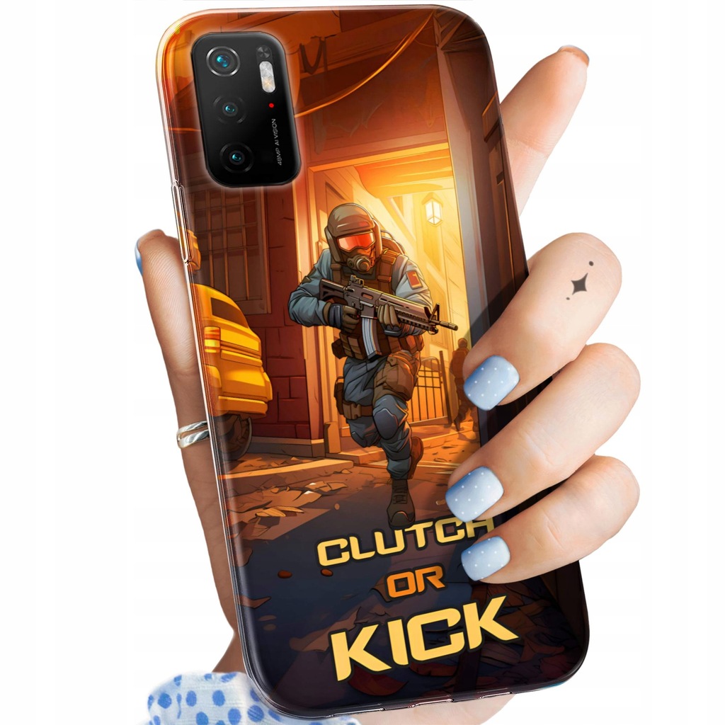 ETUI DO XIAOMI POCO M3 PRO / M3 PRO 5G WZORY CS GO COUNTER-STRIKE OBUDOWA