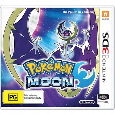 POKEMON MOON NINTENDO 3DS NOWA FOLIA SKLEP