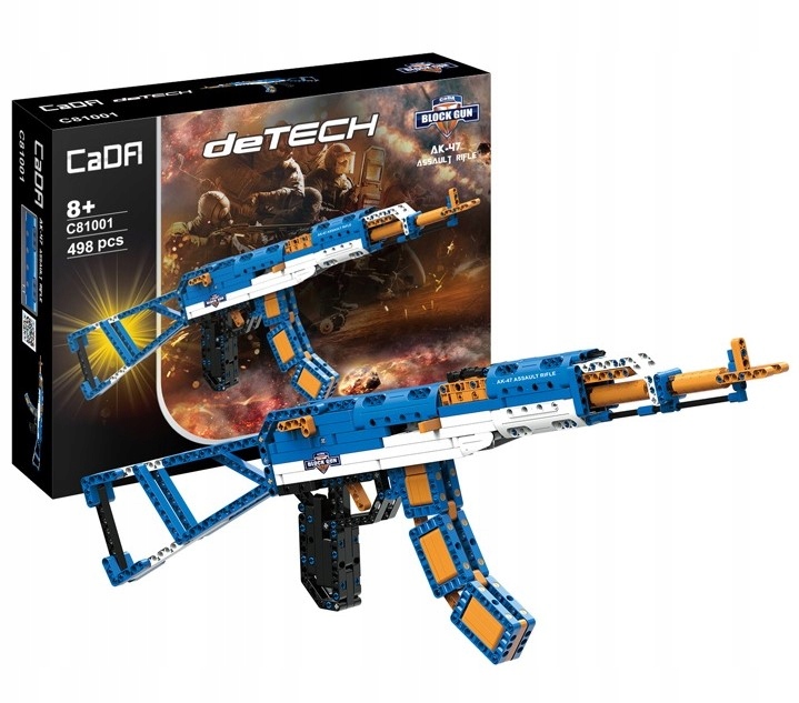 KLOCKI CADA Technic KARABIN AK-47 KALASHNIKOV - 8286721358 - oficjalne ...