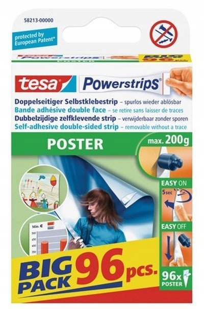 tesa Powerstrips Poster 94 SZTUKI