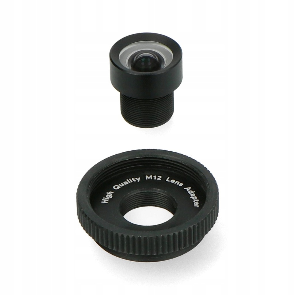 Obiektyw M12 8mm z adapterem dla kamery Raspberry