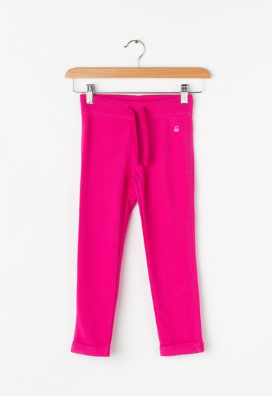 BENETTON Bawełniane spodnie joggery dresy 152/158