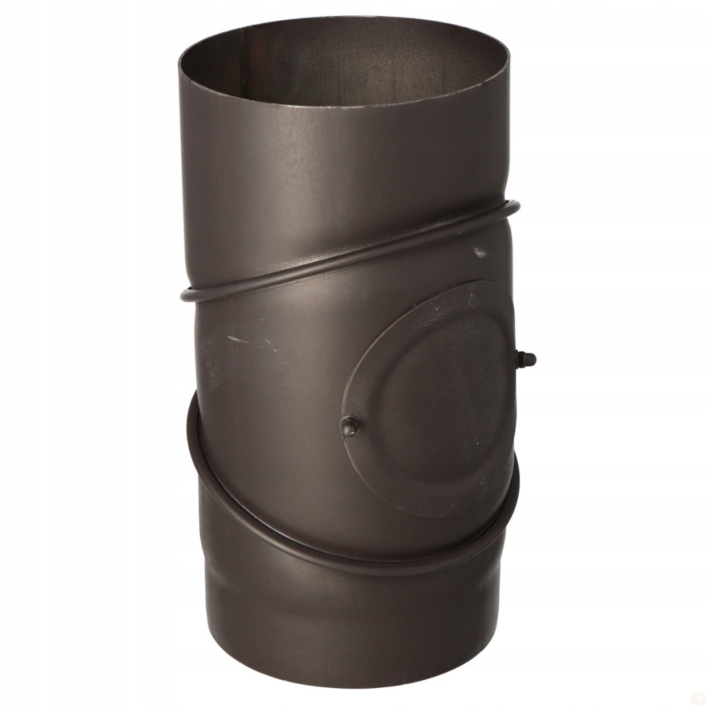 KOLANO 90ST.Z WYCZYSTKĄ DN 200 CZARNE