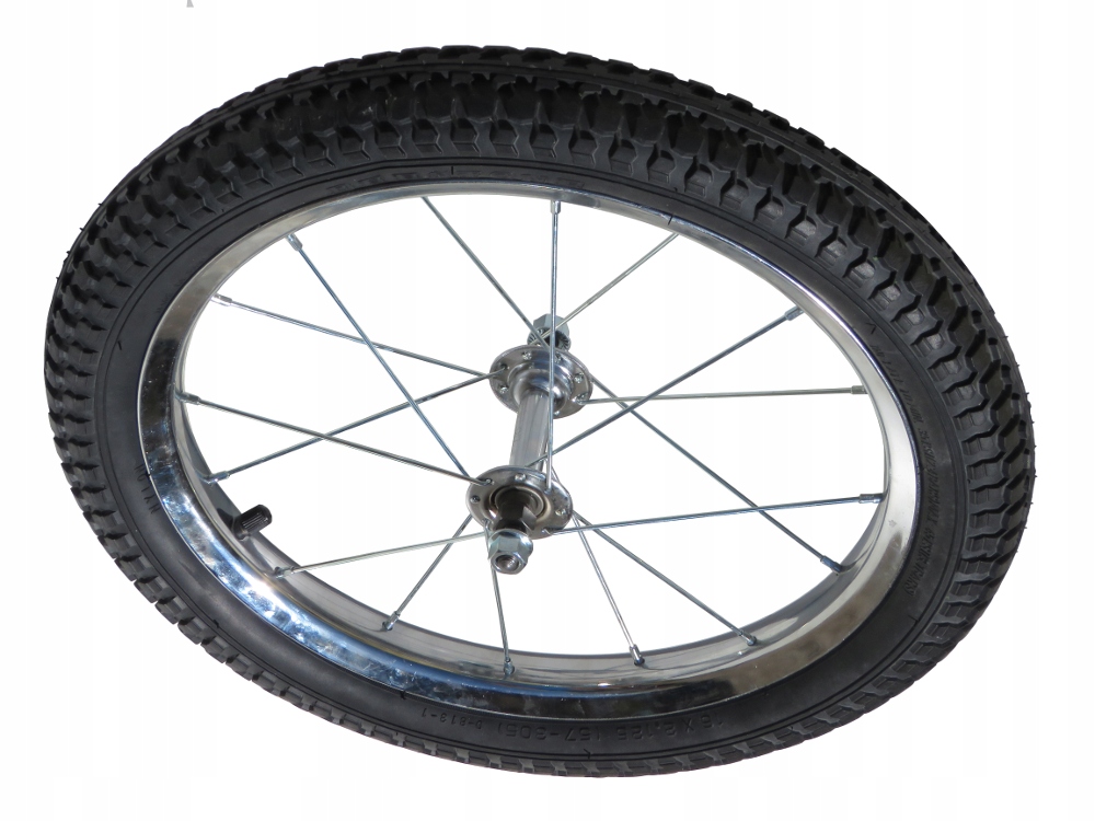 KOŁO ROWEROWE 16" PRZÓD STALOWE MOCNE