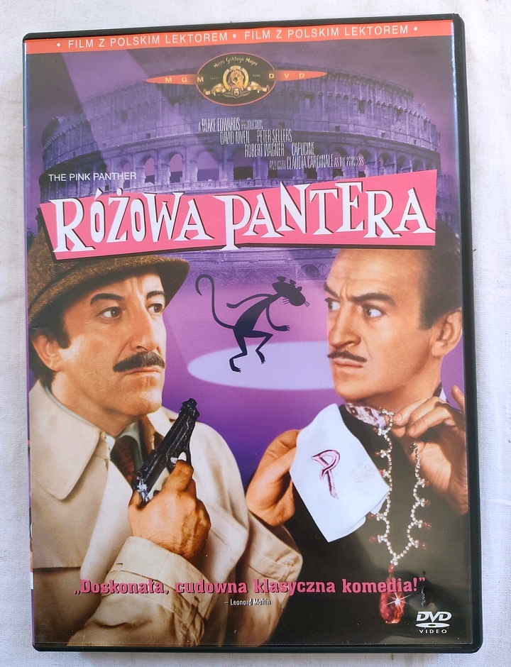 Film Różowa pantera płyta DVD PL