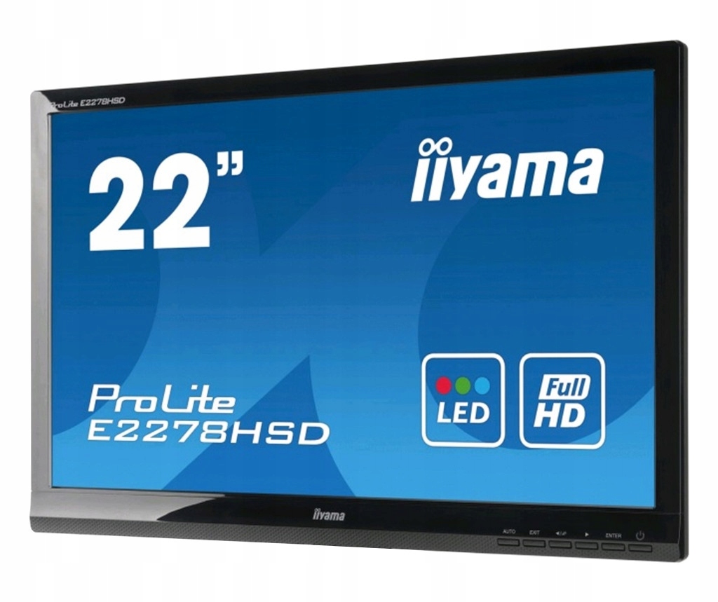 Monitor LED iiyama ProLite E2278HSD 22'' LCD