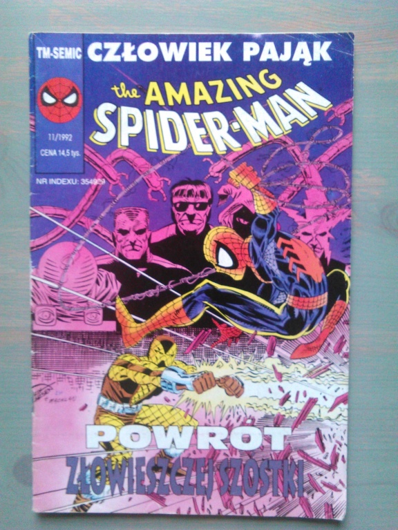 Spider-Man 11/92 (Tm-Semic)