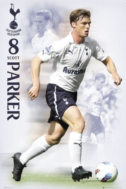 Tottenham Hotspurs Parker 11/12 - plakat