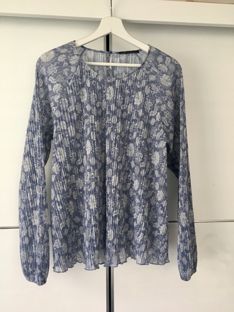 MARKS&SPENCER PLISOWANA BLUZKA OD ZARA Z XL