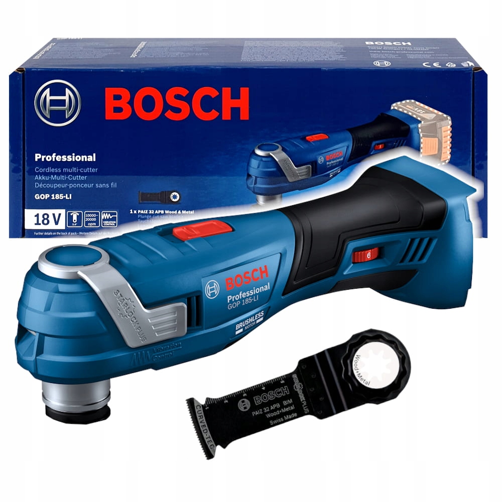 Narzędzie wielofunkcyjne Bosch GOP 185-LI BODY