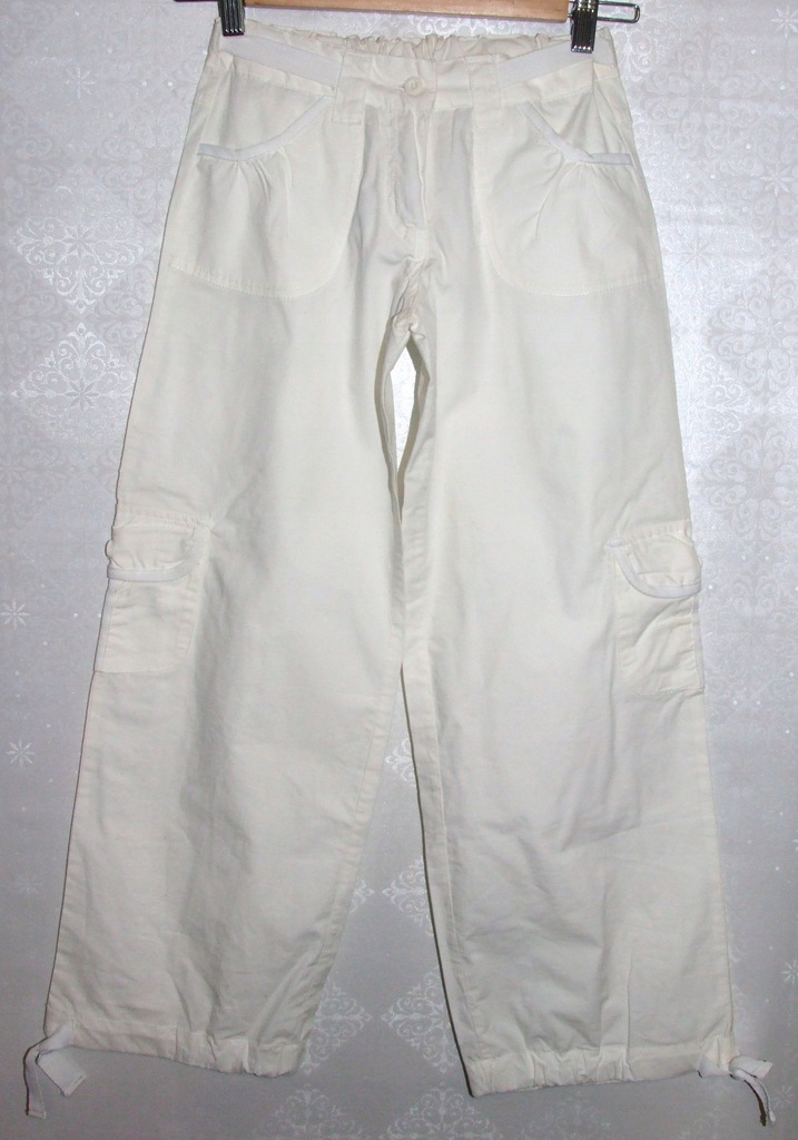 Charanga Oxylane Spodnie białe + top 134/140