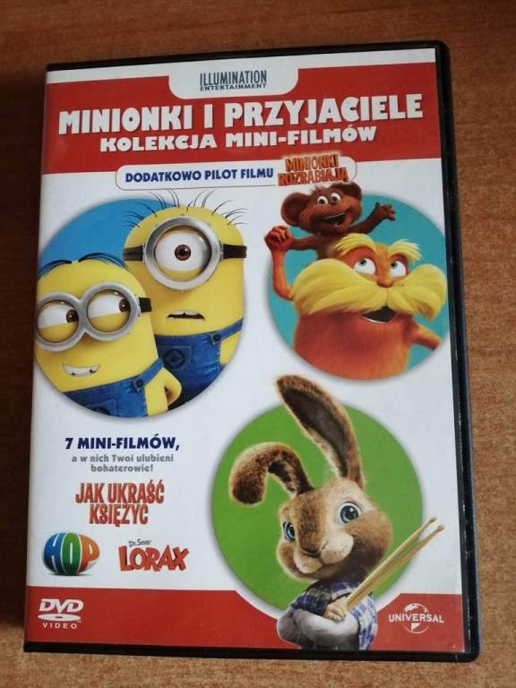 MINIONKI I PRZYJACIELE – 7 MINI – FILMÓW