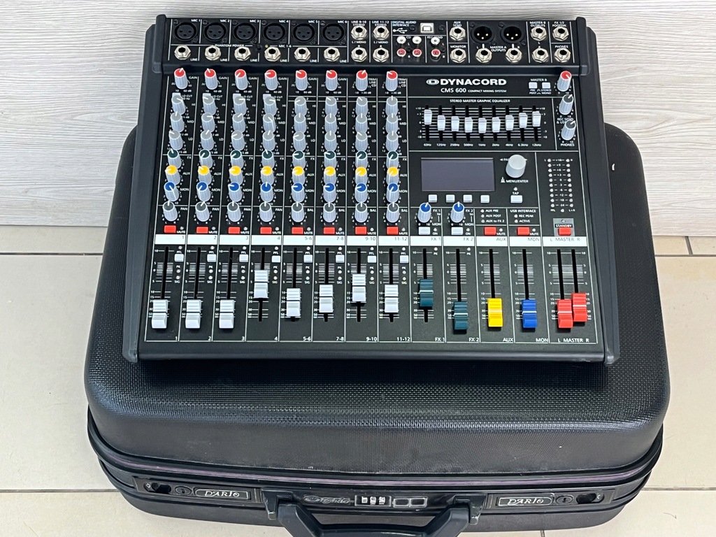 Mikser DYNACORD CMS 600 + walizka