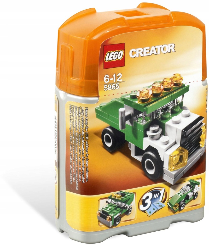 Lego Creator 5865 3w1 Mała wywrotka